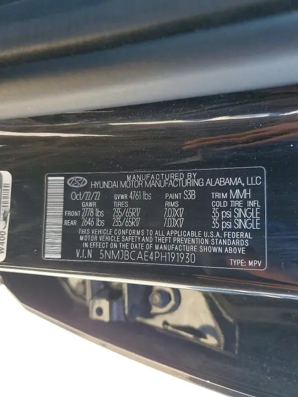 2023 HYUNDAI TUCSON SEL  