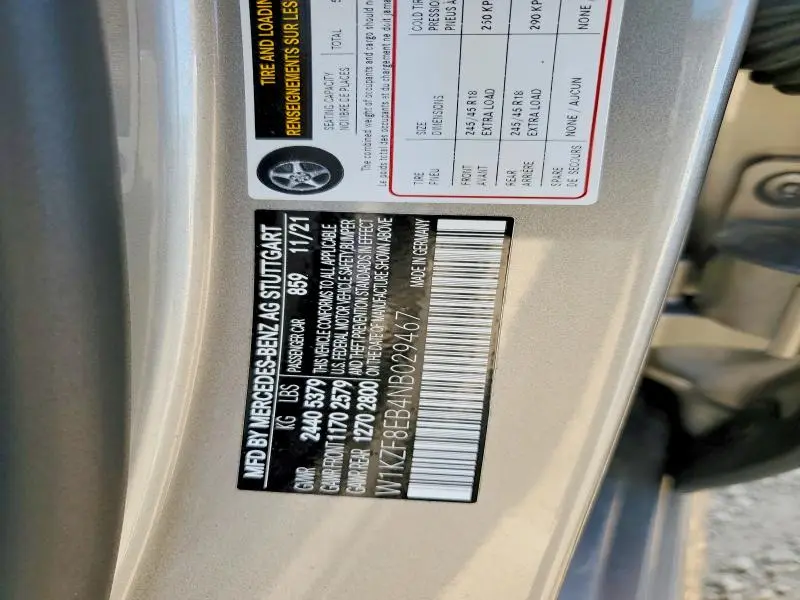 2022 MERCEDES-BENZ E 350 4MATIC  