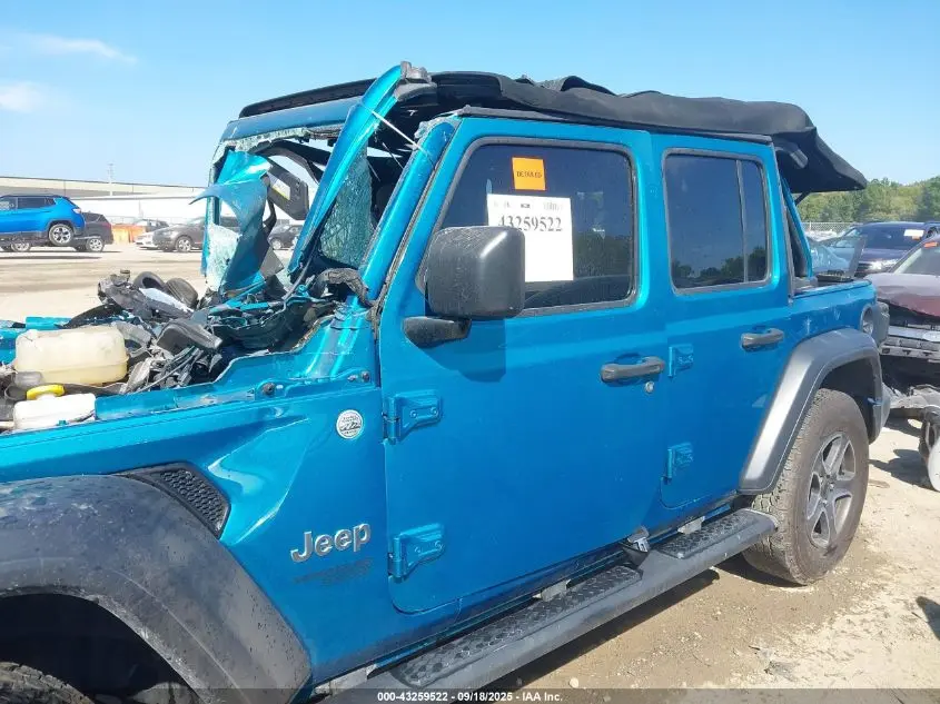 2019 JEEP WRANGLER UNLIMITED SPORT S 4X4