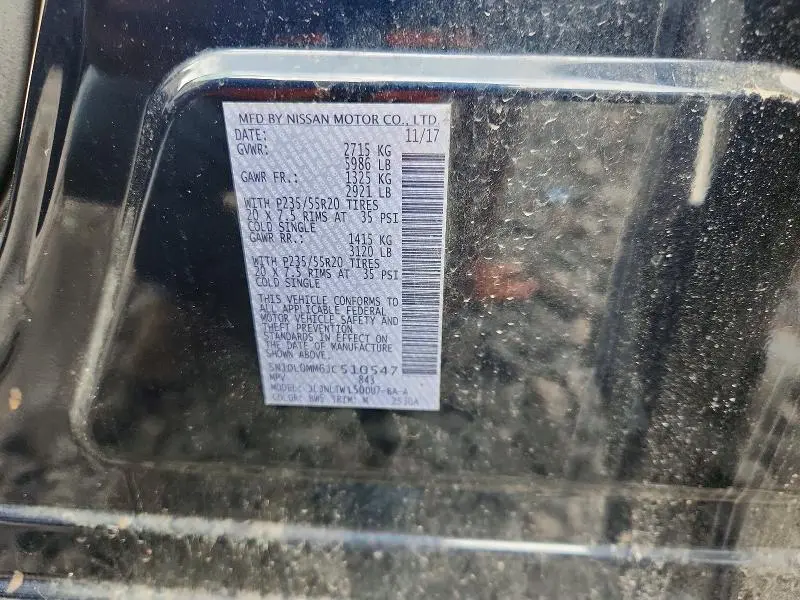 2018 INFINITI QX60 BASE  
