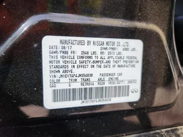 2018 INFINITI Q50 LUXE