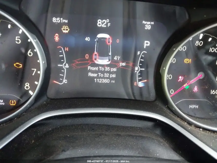 2018 JEEP COMPASS LATITUDE 4X4