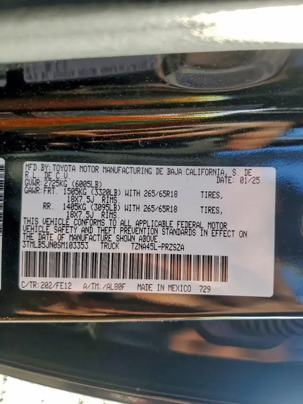 2025 TOYOTA TACOMA DOUBLE CAB  