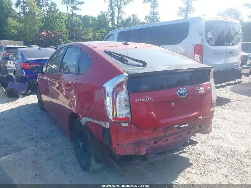 2012 TOYOTA PRIUS FOUR