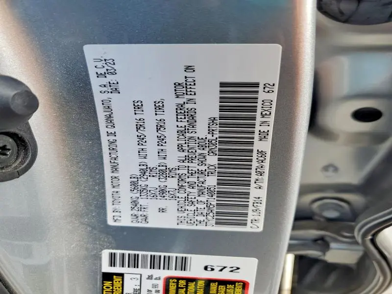 2023 TOYOTA TACOMA SR V6  