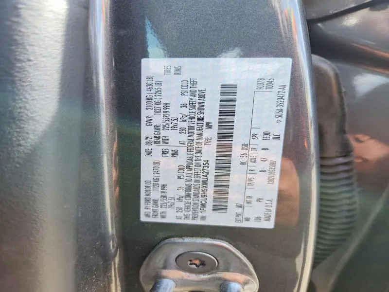 2021 FORD ESCAPE SEL  