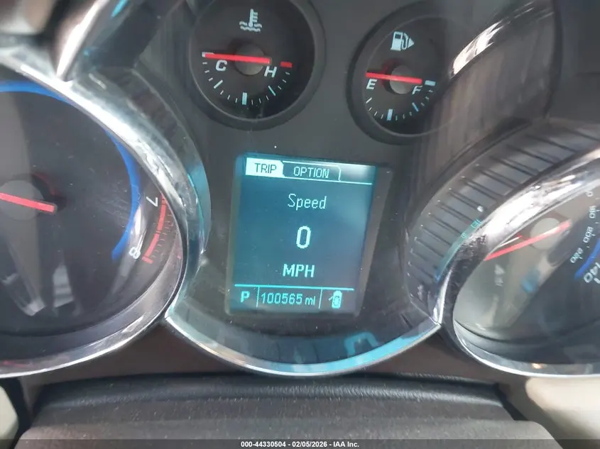 2016 CHEVROLET CRUZE LIMITED 2LT AUTO