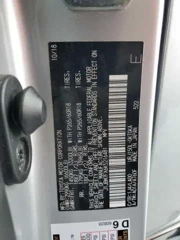 2019 LEXUS GX 460  