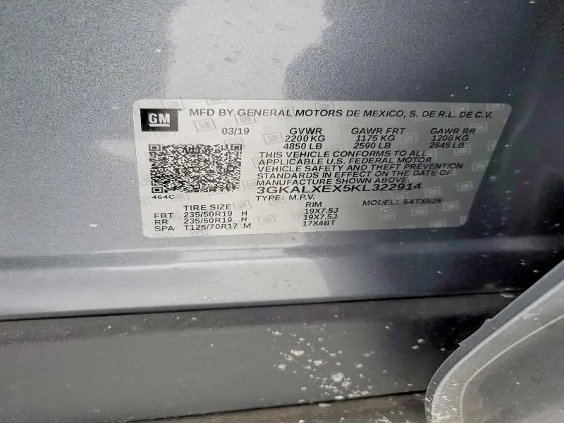 2019 GMC TERRAIN DENALI  