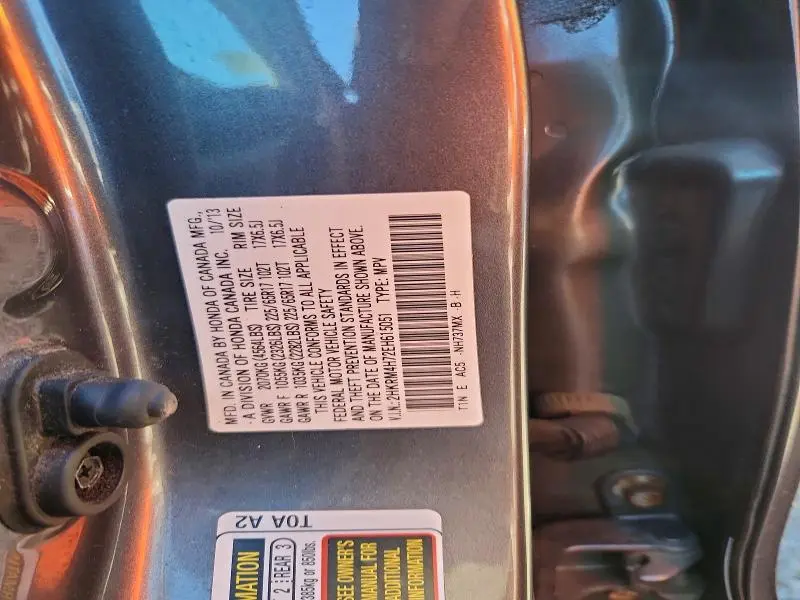 2014 HONDA CR-V EXL  