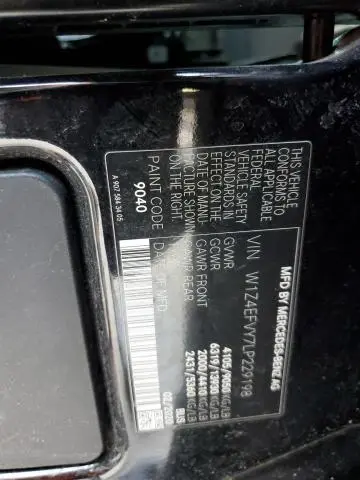 2020 MERCEDES-BENZ SPRINTER 2500  
