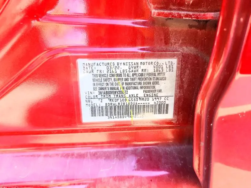 2022 NISSAN SENTRA SR  