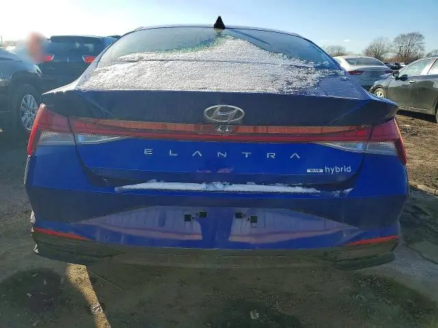 2023 HYUNDAI ELANTRA BLUE  