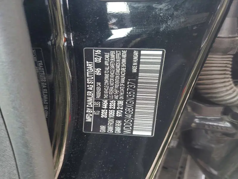 2016 MERCEDES-BENZ CLA 250 4MATIC  