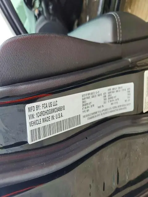 2021 DODGE DURANGO GT  