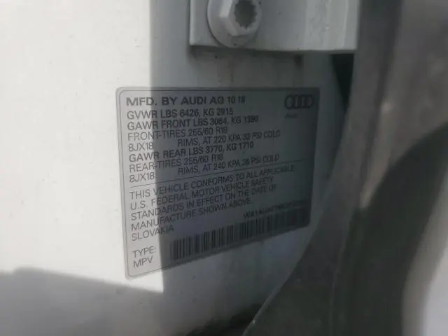 2019 AUDI Q7 PREMIUM  