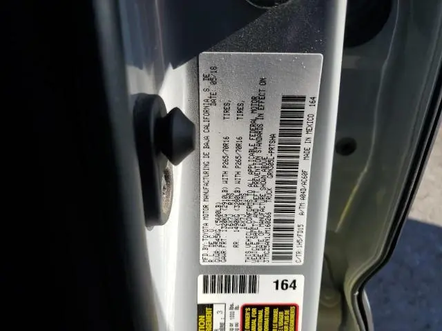 2018 TOYOTA TACOMA DOUBLE CAB  
