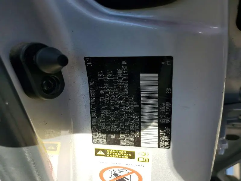 2012 LEXUS RX 350 BASE  