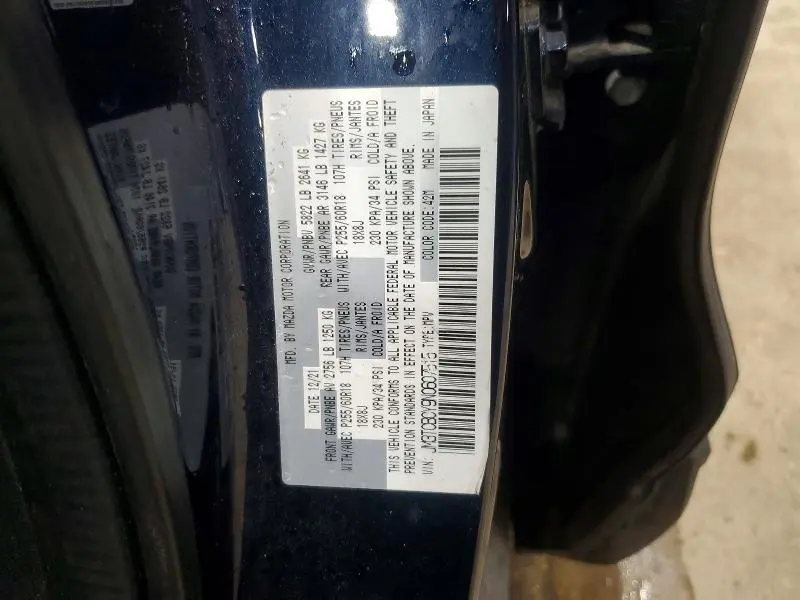 2022 MAZDA CX-9 TOURING  