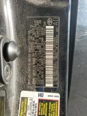 2016 TOYOTA COROLLA L