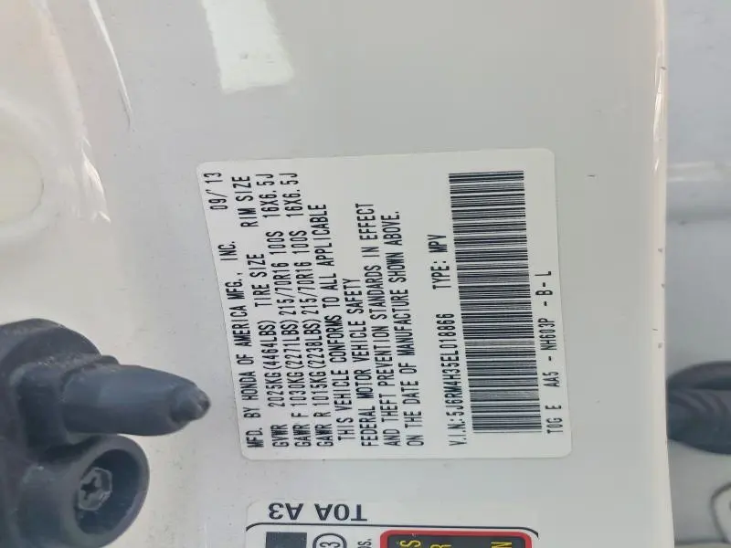 2014 HONDA CR-V LX  