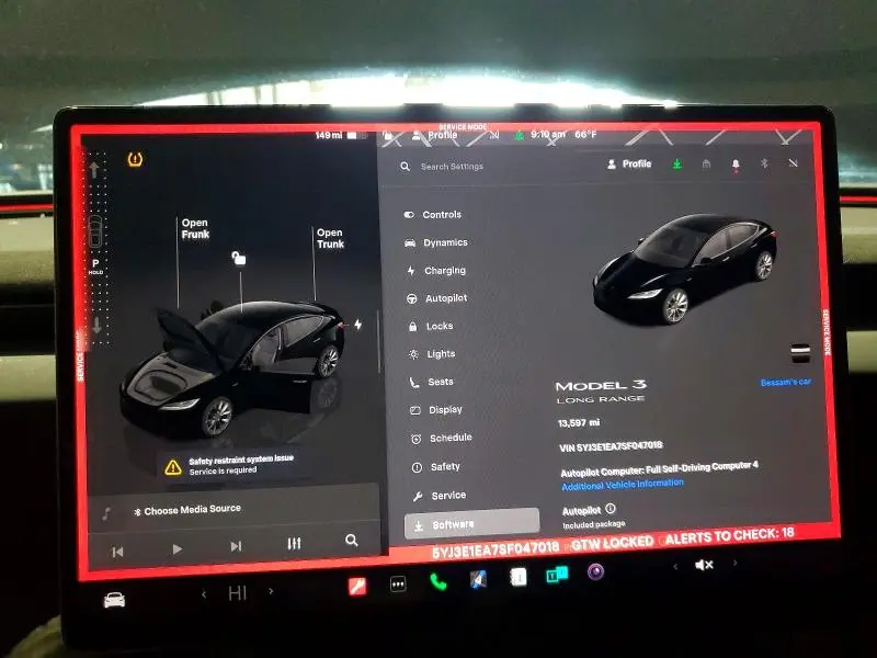 2025 TESLA MODEL 3   