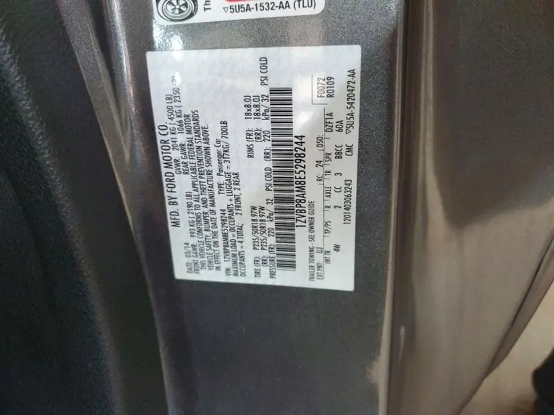 2014 FORD MUSTANG BASE  