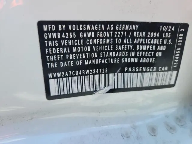 2024 VOLKSWAGEN GTI SE