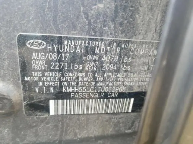 2018 HYUNDAI ELANTRA GT SPORT