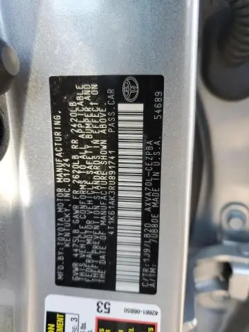 2024 TOYOTA CAMRY XSE  