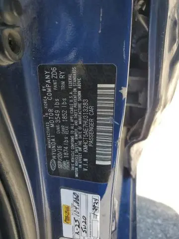 2017 HYUNDAI ACCENT SE  