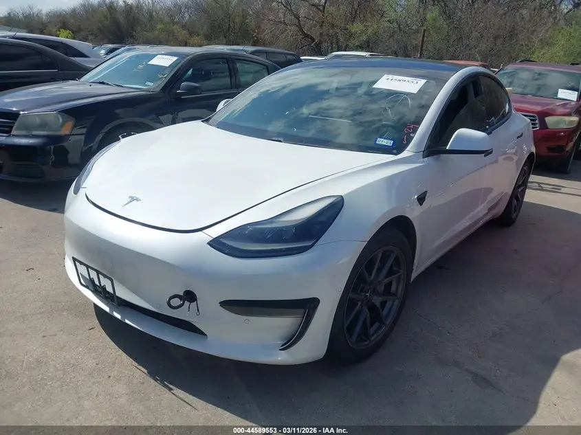 2021 TESLA MODEL 3 STANDARD RANGE PLUS REAR-WHEEL DRIVE