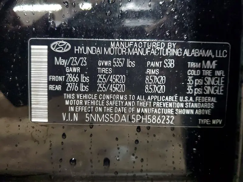2023 HYUNDAI SANTA FE CALLIGRAPHY  