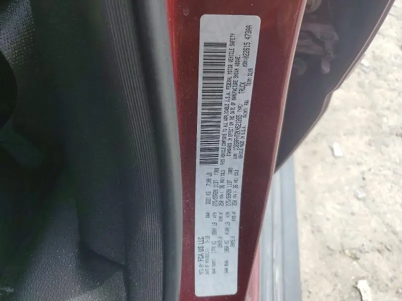2019 RAM 1500 LIMITED  