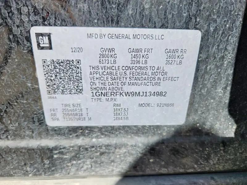 2021 CHEVROLET TRAVERSE LS  