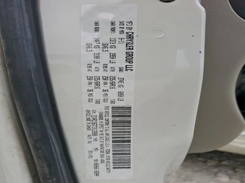 2012 CHRYSLER TOWN & COUNTRY TOURING  