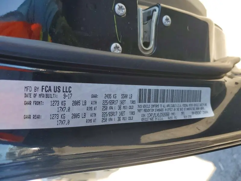 2018 JEEP CHEROKEE LATITUDE PLUS  
