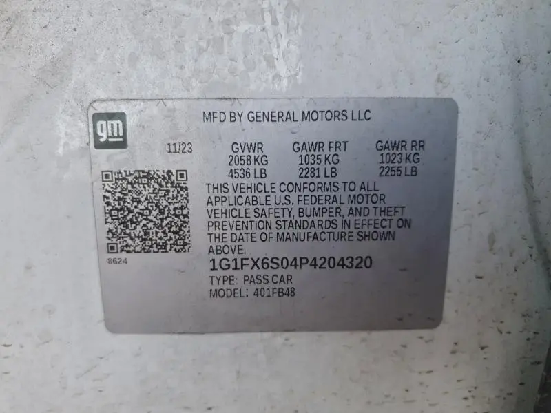 2023 CHEVROLET BOLT EV 2LT  