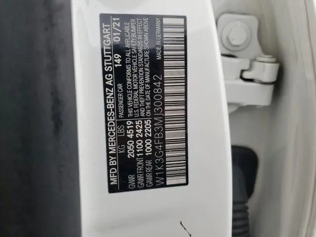 2021 MERCEDES-BENZ A 220 4MATIC  