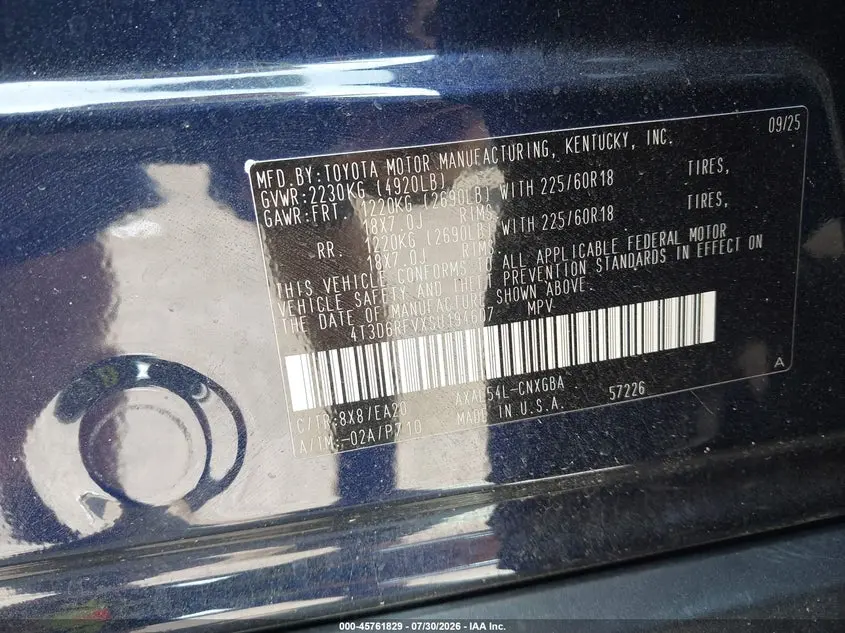 2025 TOYOTA RAV4 HYBRID LIMITED
