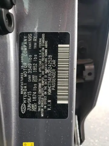 2016 HYUNDAI ACCENT SE  