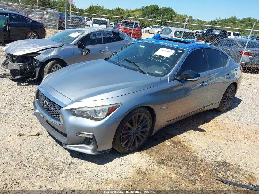 2018 INFINITI Q50 3.0T RED SPORT 400