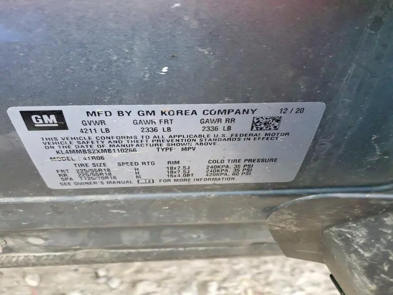 2021 BUICK ENCORE GX PREFERRED  