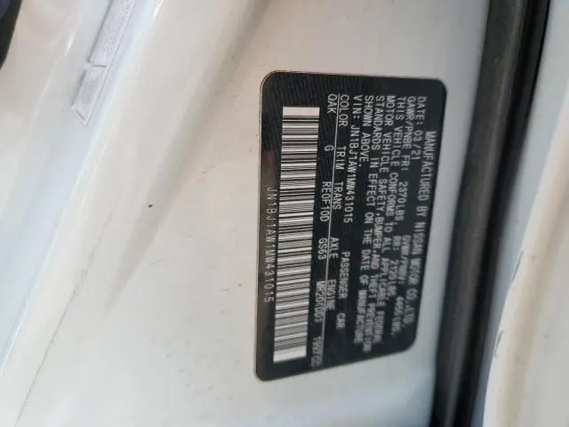 2021 NISSAN ROGUE SPORT S  