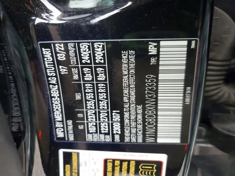 2022 MERCEDES-BENZ GLC 300  