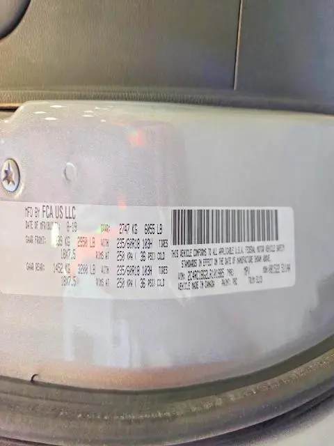 2020 CHRYSLER PACIFICA TOURING L  