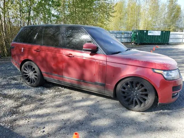 2016 LAND ROVER RANGE ROVER AUTOBIOGRAPHY  