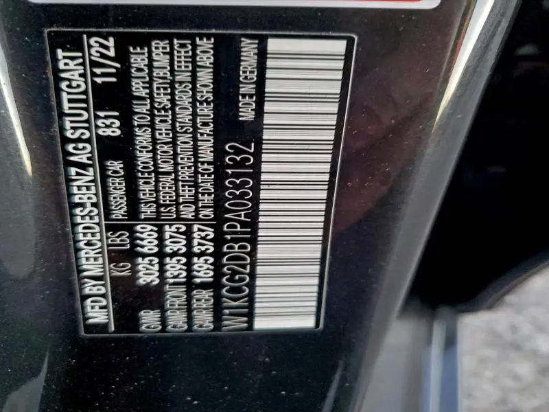 2023 MERCEDES-BENZ EQS SEDAN 450+  