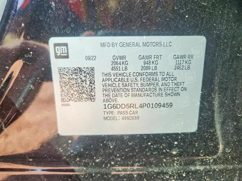 2023 CADILLAC CT4-V   