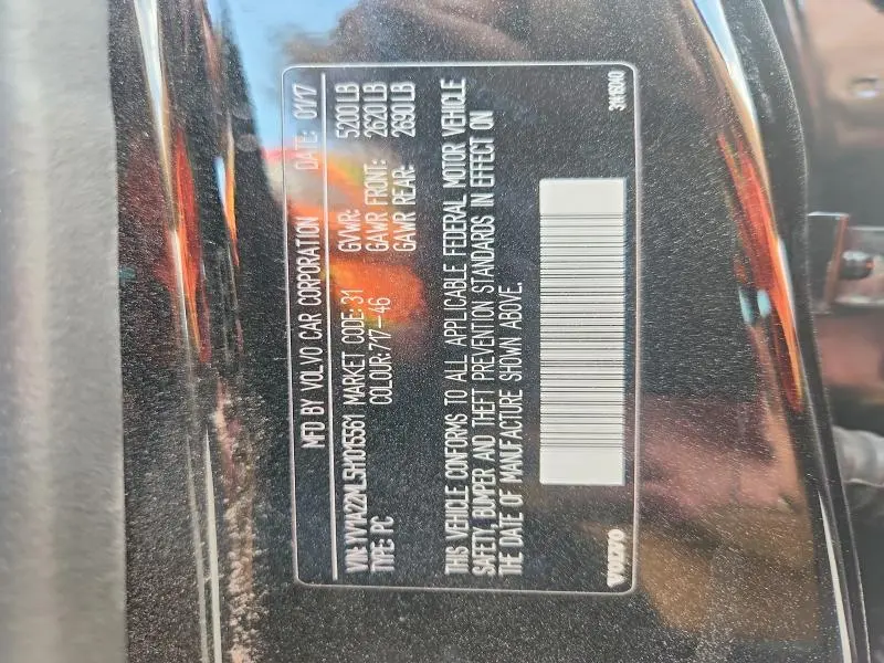 2017 VOLVO S90 T6 INSCRIPTION  